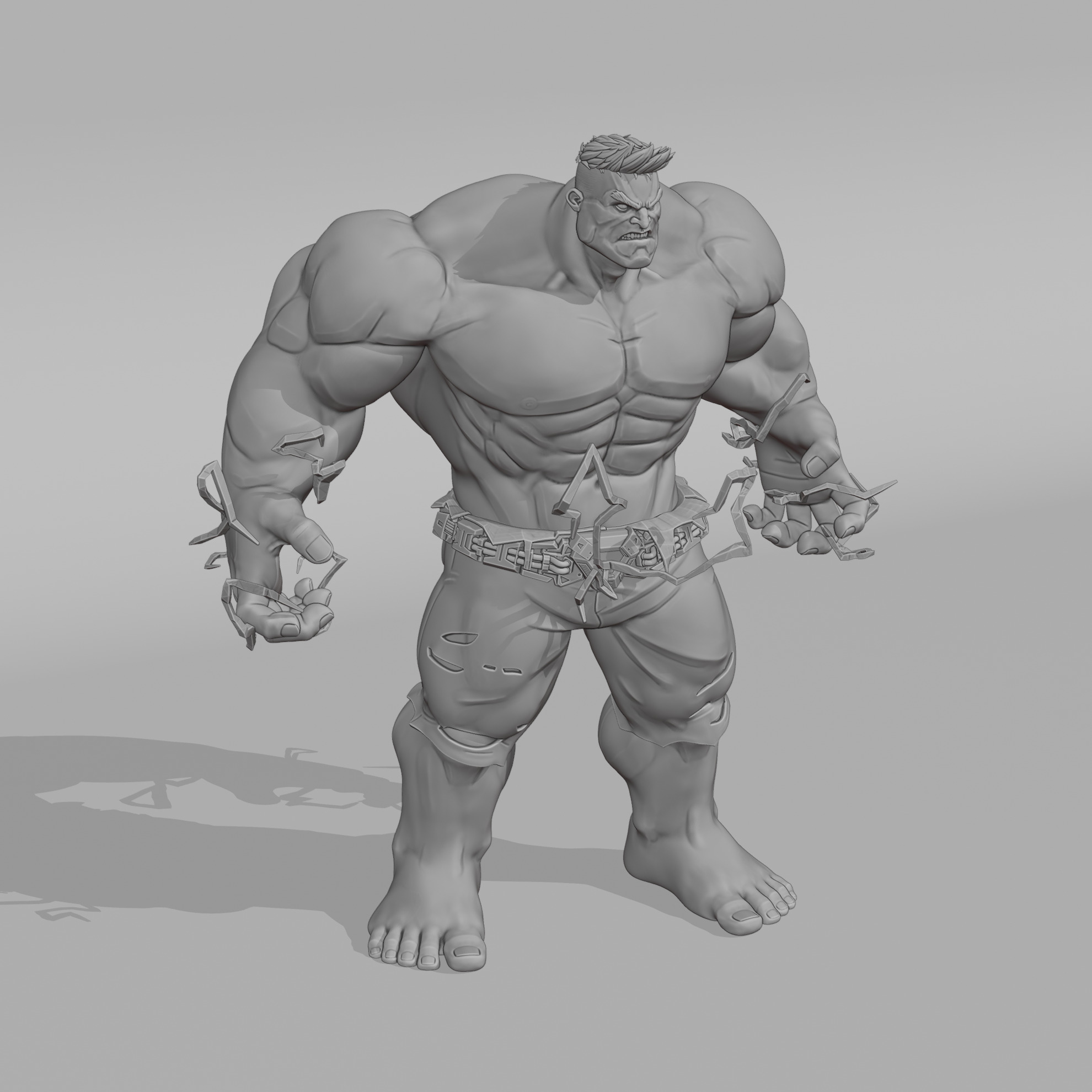 Hulk - Marvel Rivals 3D print model_16