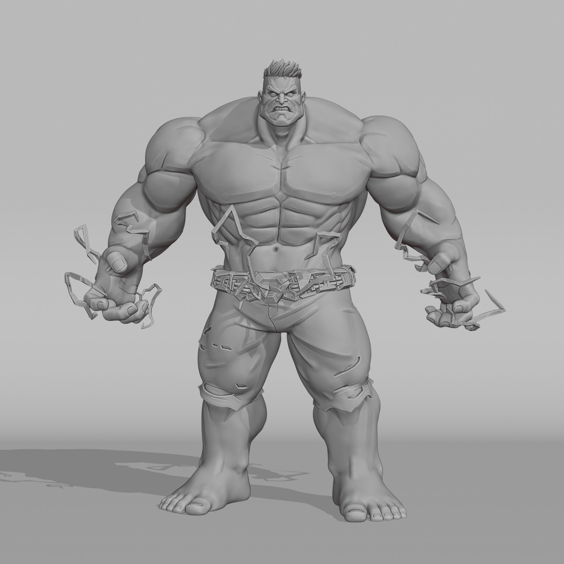 Hulk - Marvel Rivals 3D print model_12