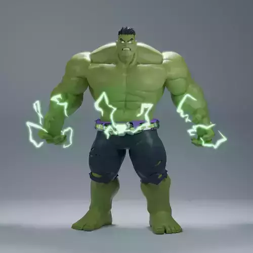 Hulk - Marvel Rivals 3D print model