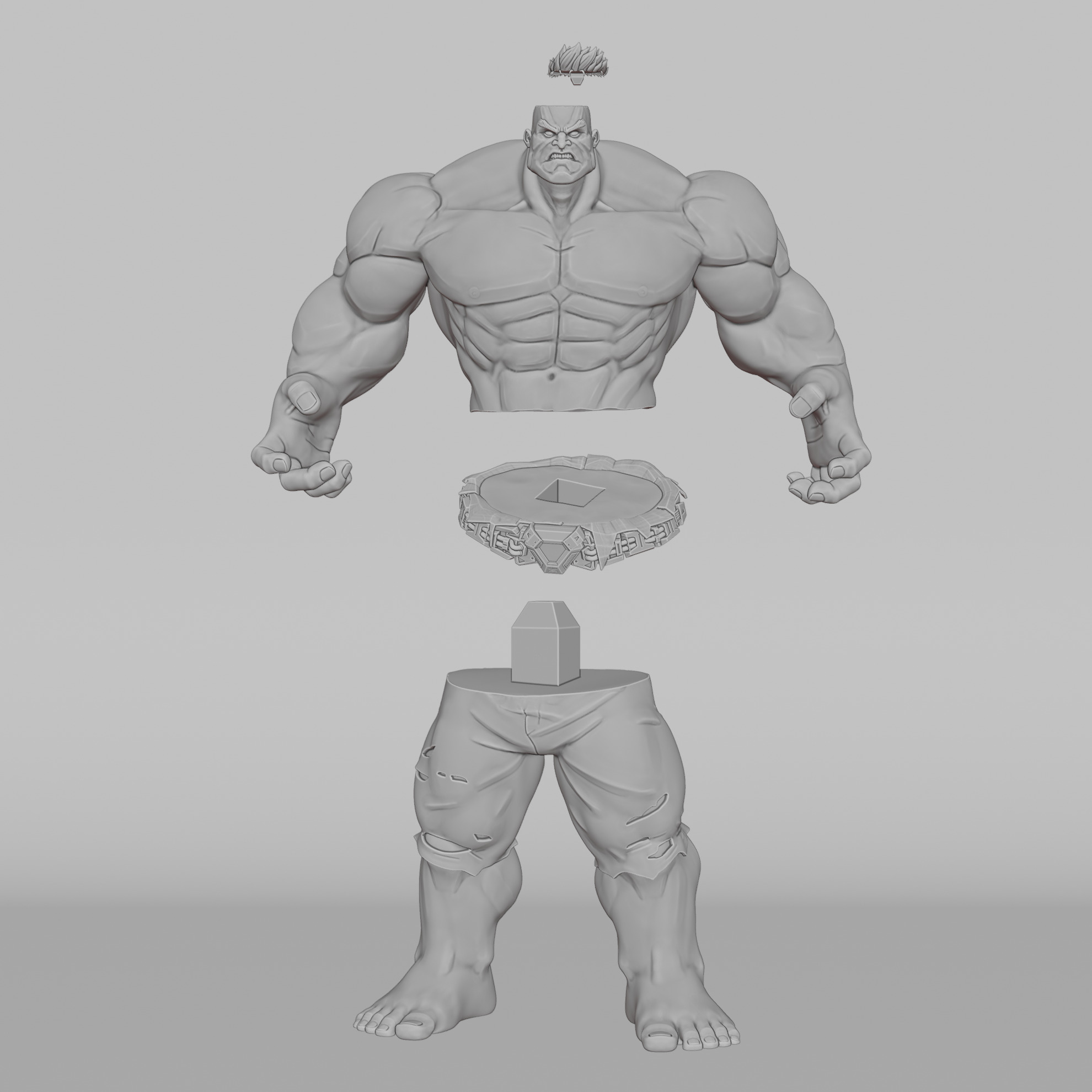 Hulk - Marvel Rivals 3D print model_22