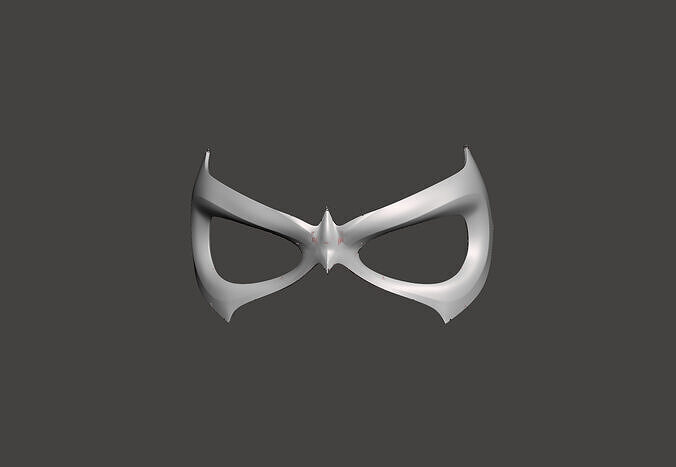 nightwing mask stl 3d print model 3D print model