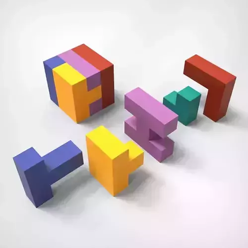 Puzzle Cube 3D print model