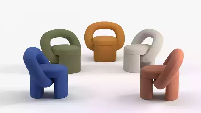 PLAY chair 3D model