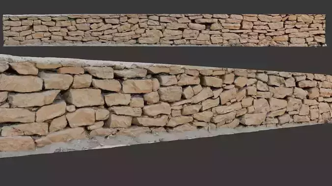 Stone Wall Scan