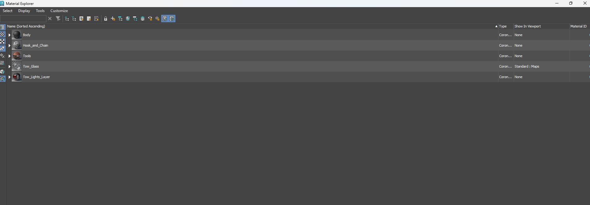 Wrecker tow Body Low-poly 3D model_34