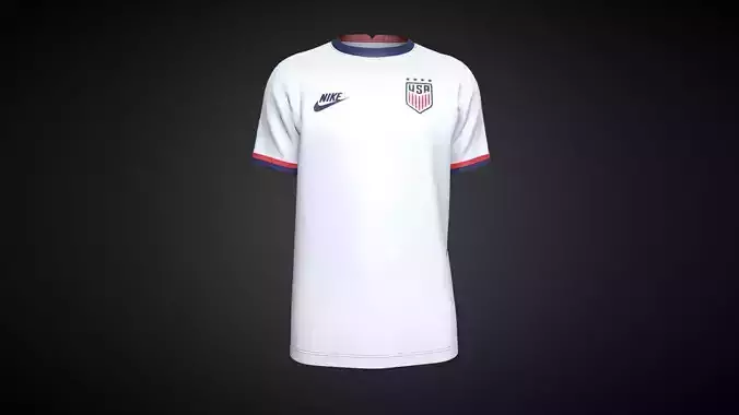 Nike US 2020 Stadium Home 4- Star In Low Poly