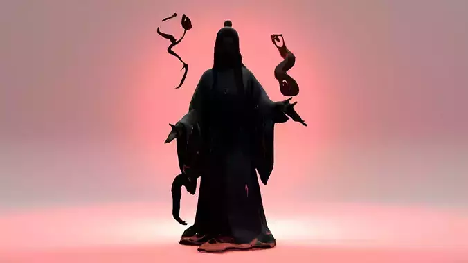 Yurei Ghost 3D model