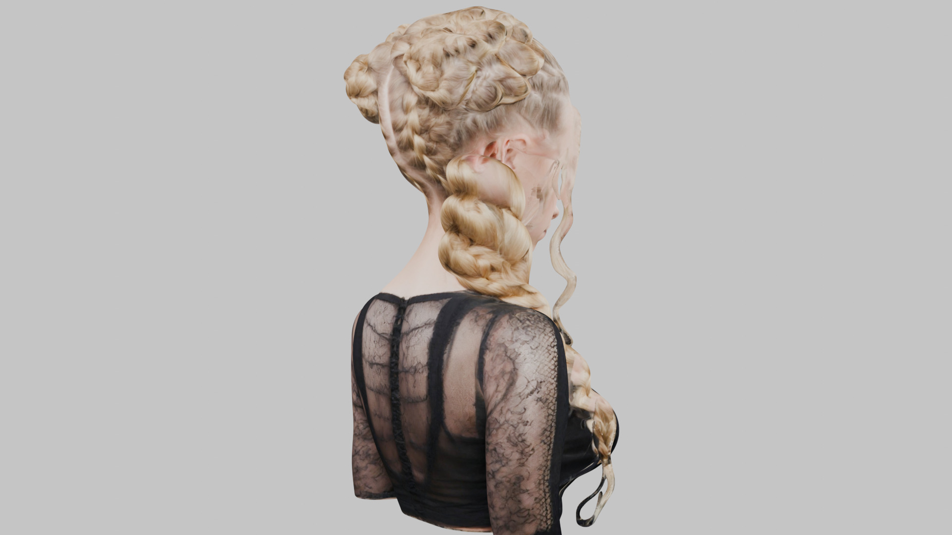 8 IN 1 YOUNG BEAUTIFUL TEEN HEAD BUST PACK FEMALE CHARACTER PACK Low-poly 3D model_21