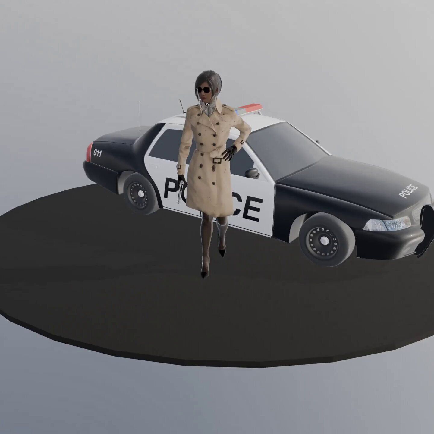 Ada Wong - Residual Evil 2 3D print model_8