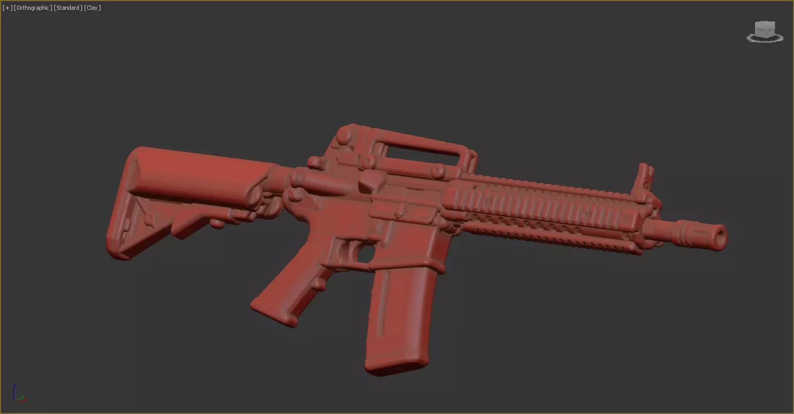 35 scale M4A1 3D print model