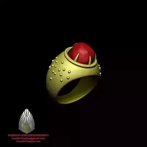 Narya Ring of Power lord of the rings 3D DIGITAL DOWNLOAD