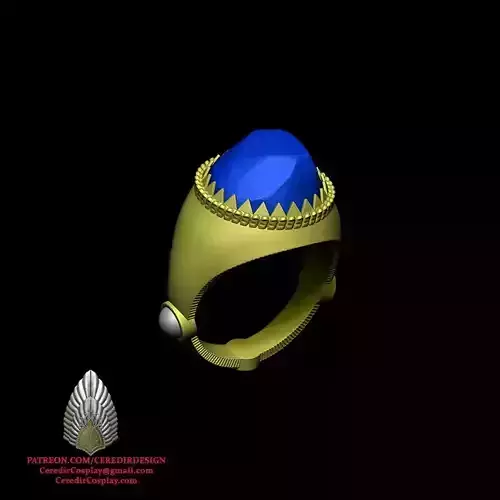 Vilya Ring of Power lord of the rings 3D DIGITAL DOWNLOAD