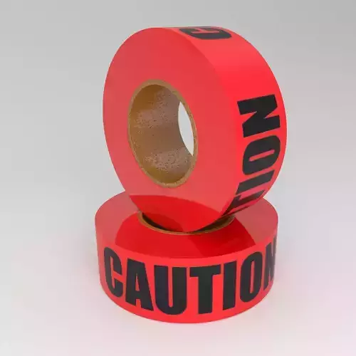 Caution Tape Red