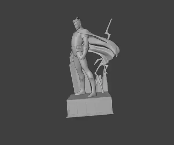 Robin with base 3d stl model for printing