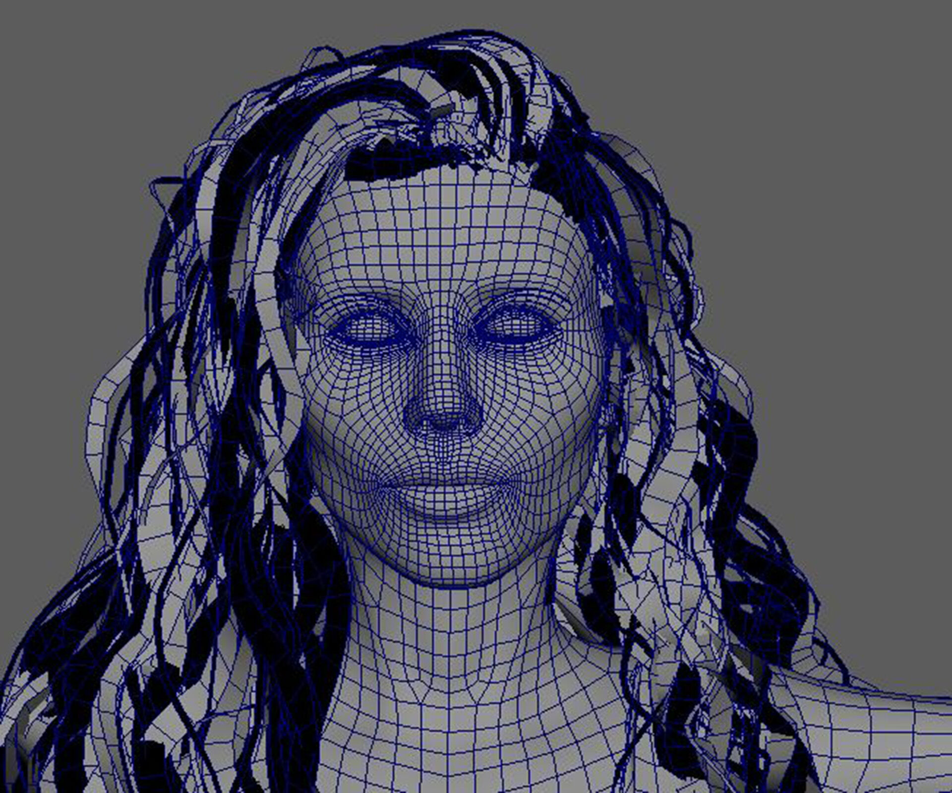 Miley Cyrus Character 3D Model Low Poly Low-poly 3D model_18