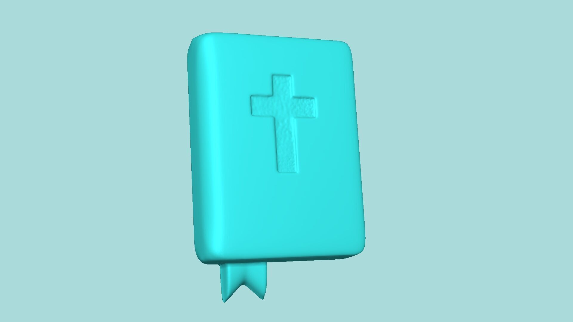 Holy Bible Mold 01 - Silicon Maker - Template 3D print model_2
