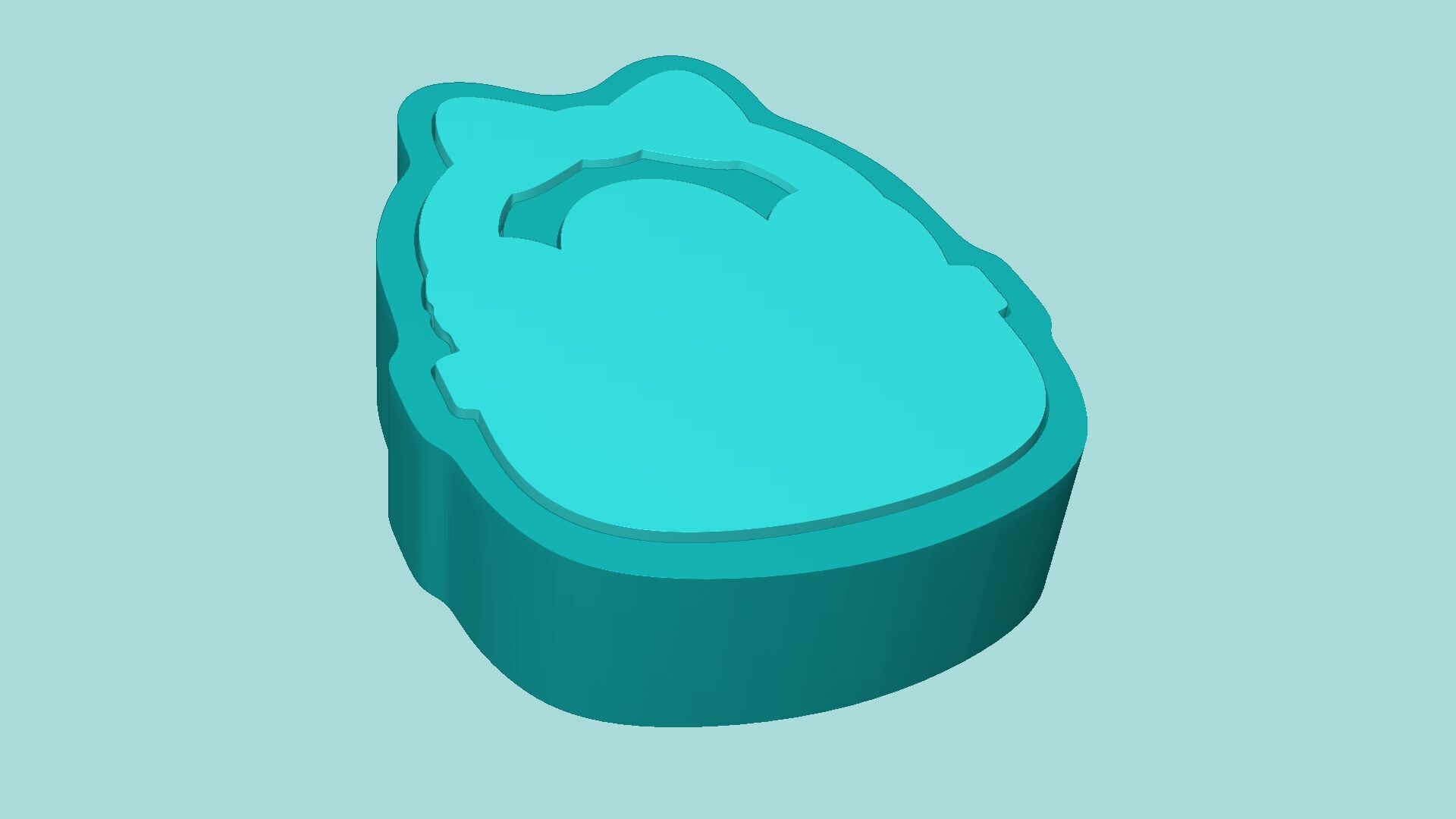 Easter Basket Mold - Silicon Maker - Template 3D print model_1