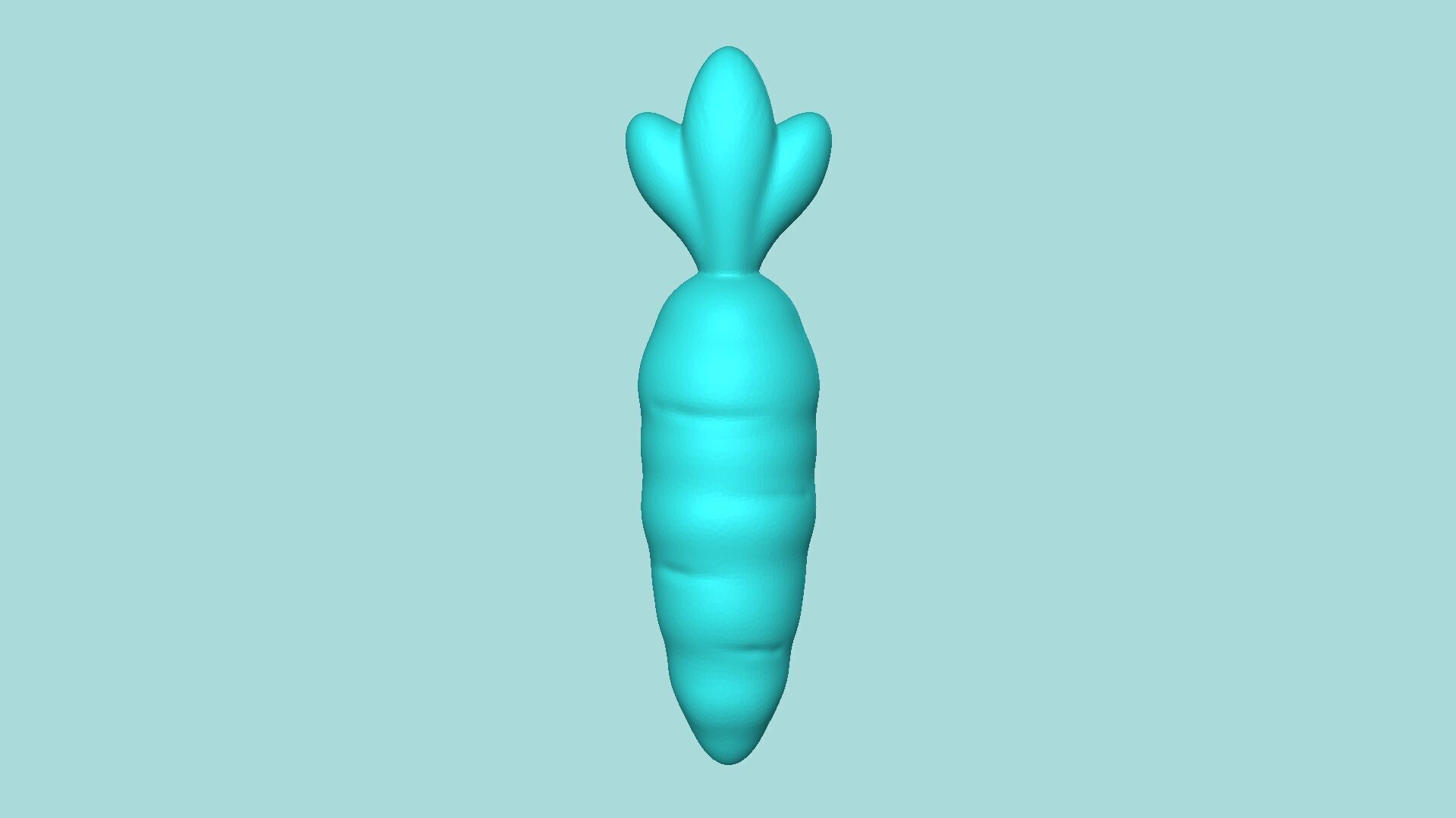 Carrot Mold - Silicon Maker - Template 3D print model_3