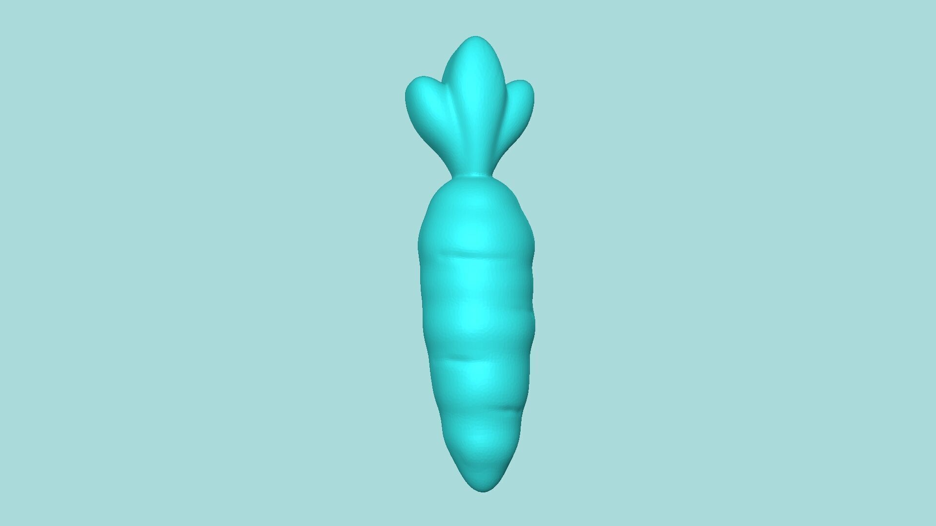 Carrot Mold - Silicon Maker - Template 3D print model_2