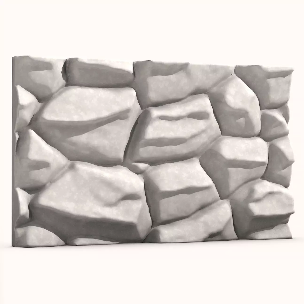 Stone Wall 075 3D model_0