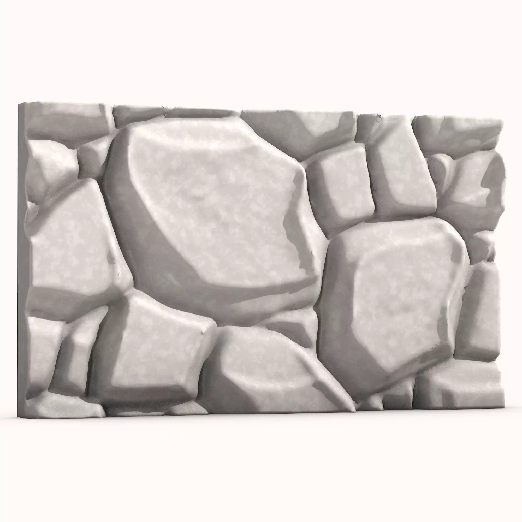 Stone Wall 068 3D model_0