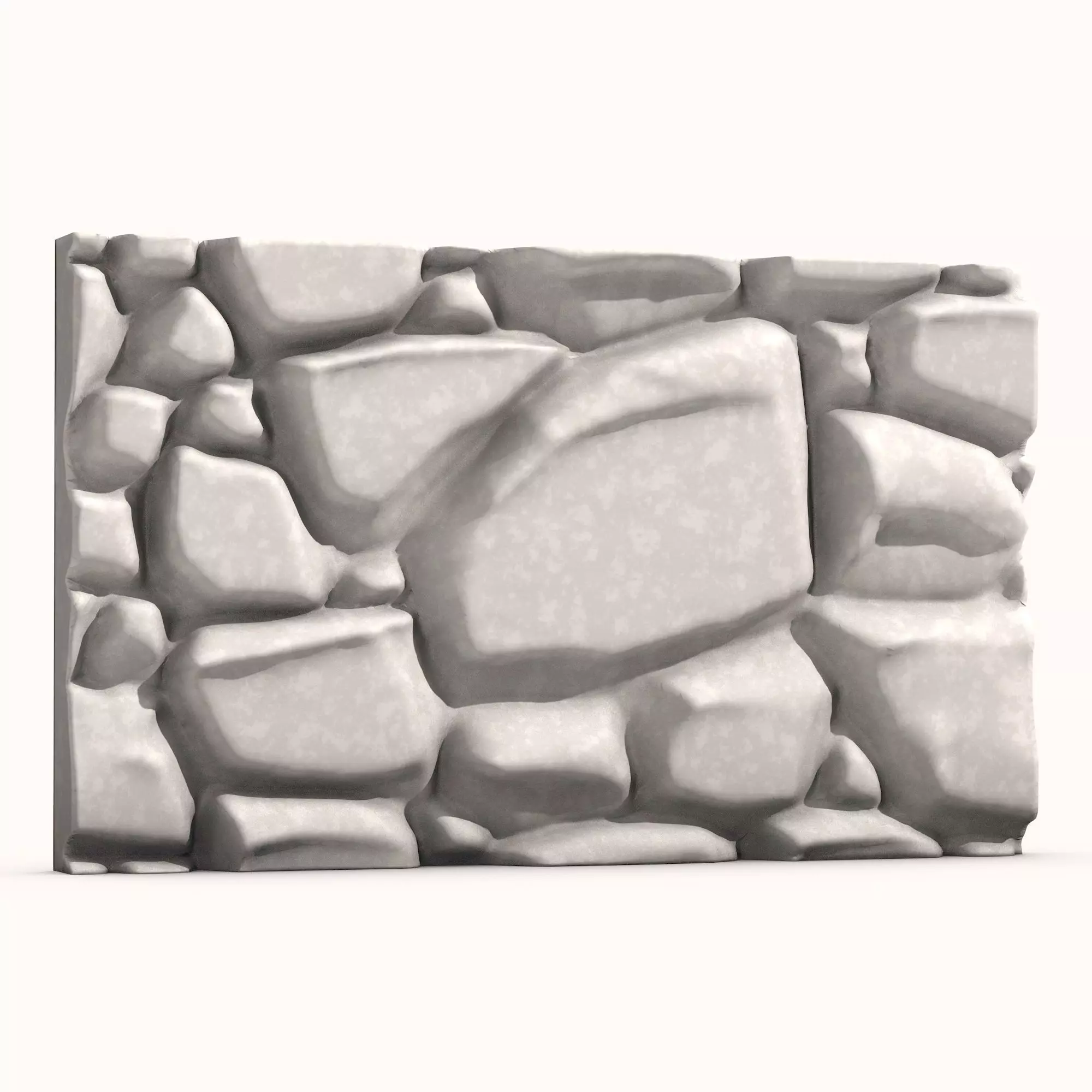 Stone Wall 064 3D model_0
