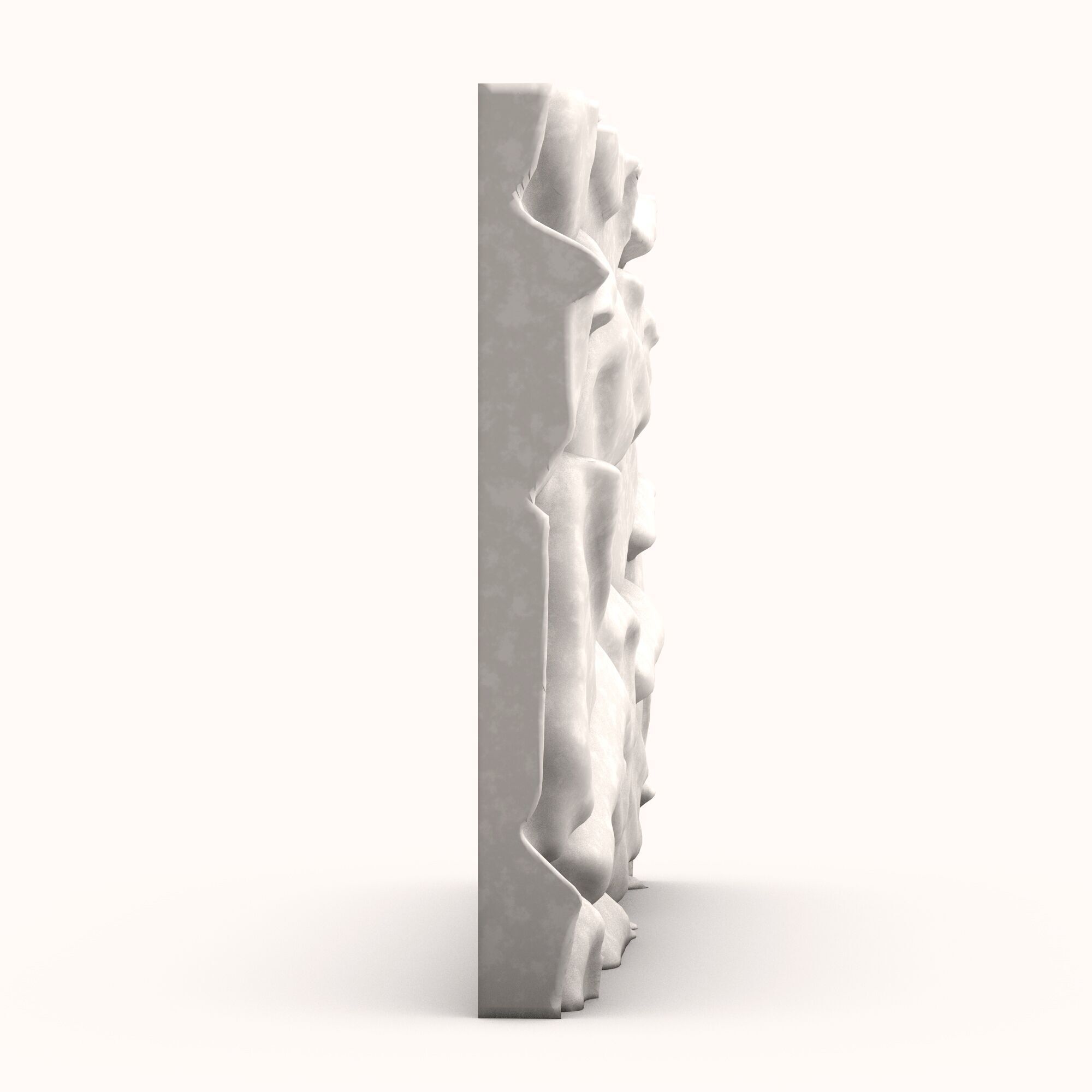 Stone Wall 058 3D model_2