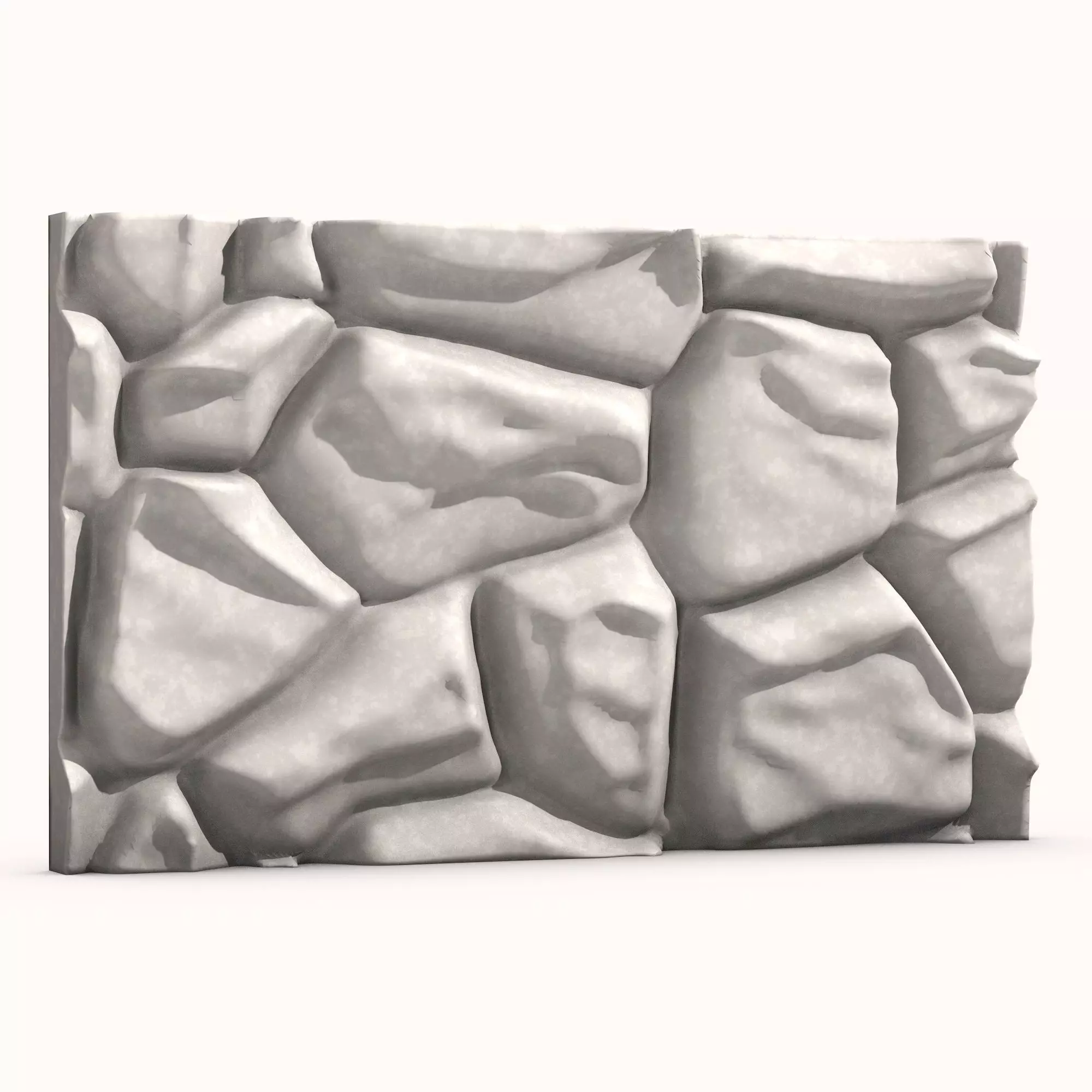 Stone Wall 058 3D model_0
