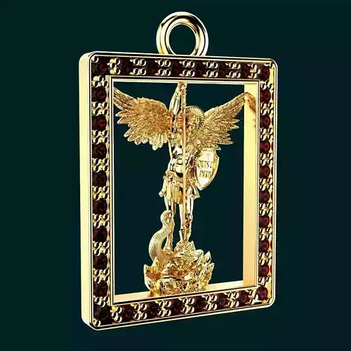 PENDANT ARCHANGEL 3D print model