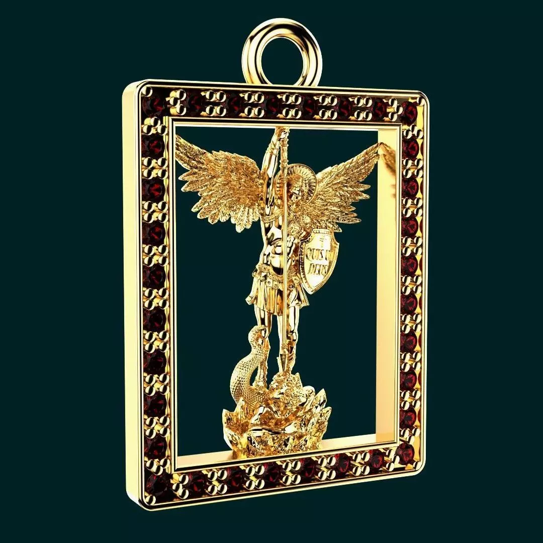 PENDANT ARCHANGEL 3D print model