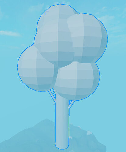 Low-Poly Tree 3D Model Low-poly 3D model