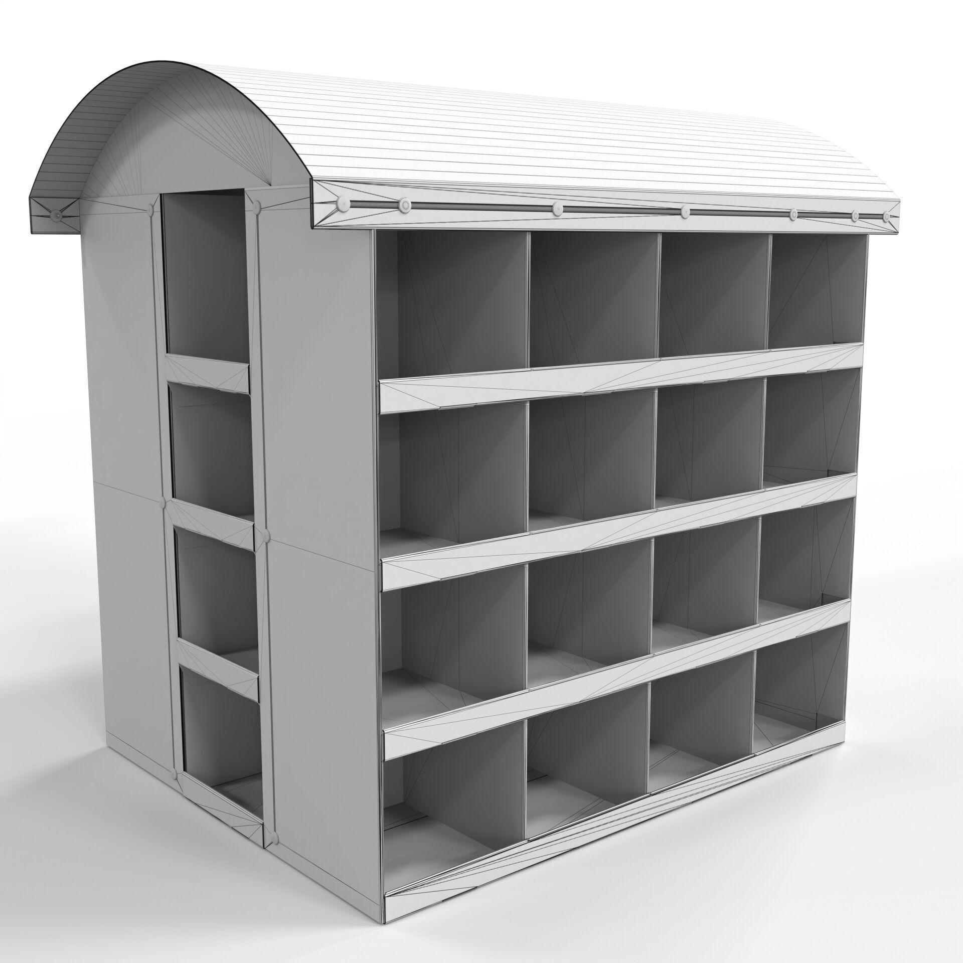 Point of Sale Cardboard Display Stand Texture_3