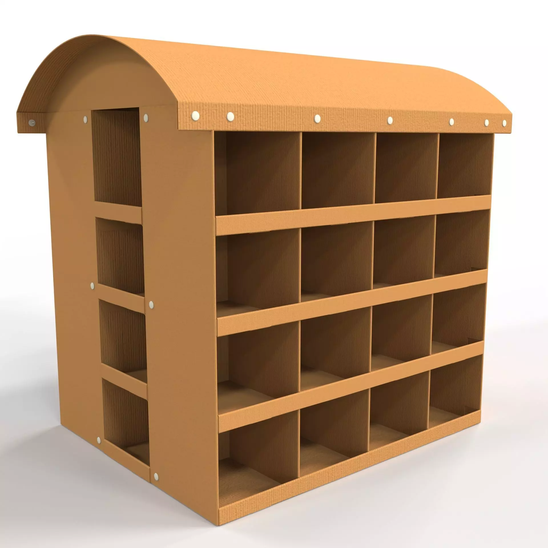 Point of Sale Cardboard Display Stand Texture_0