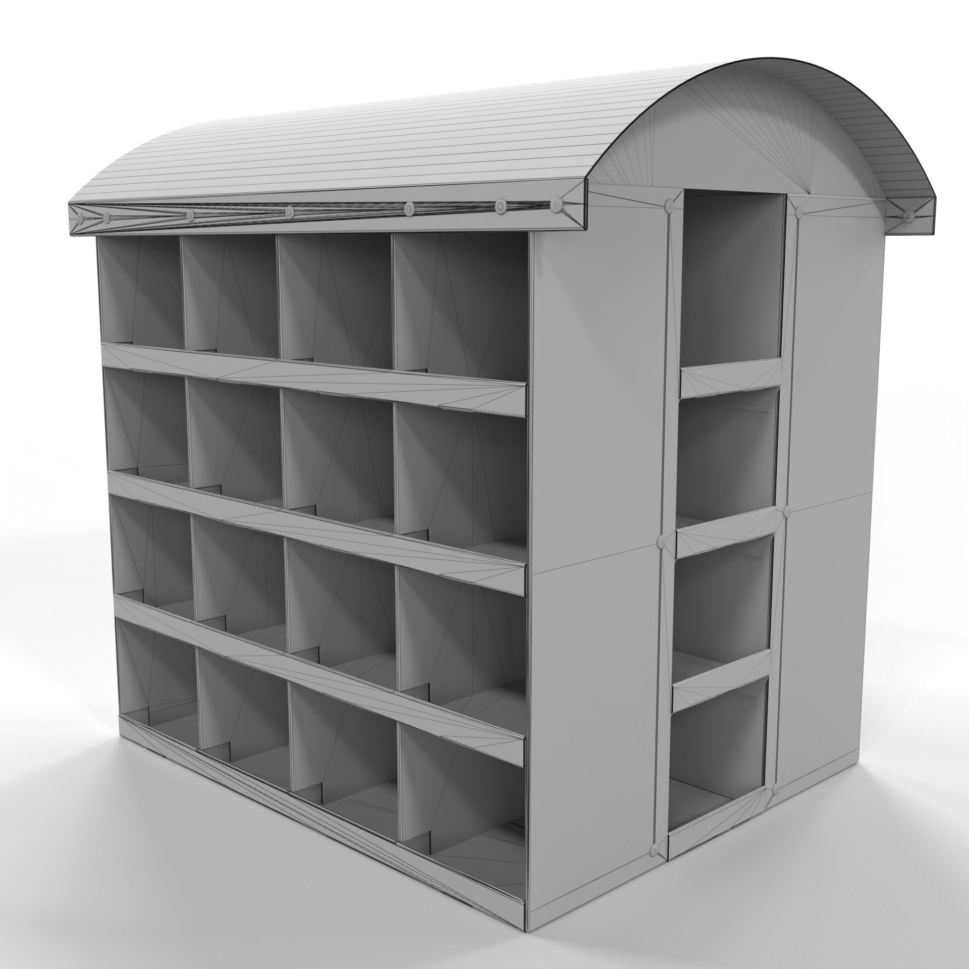 Point of Sale Cardboard Display Stand Texture_5