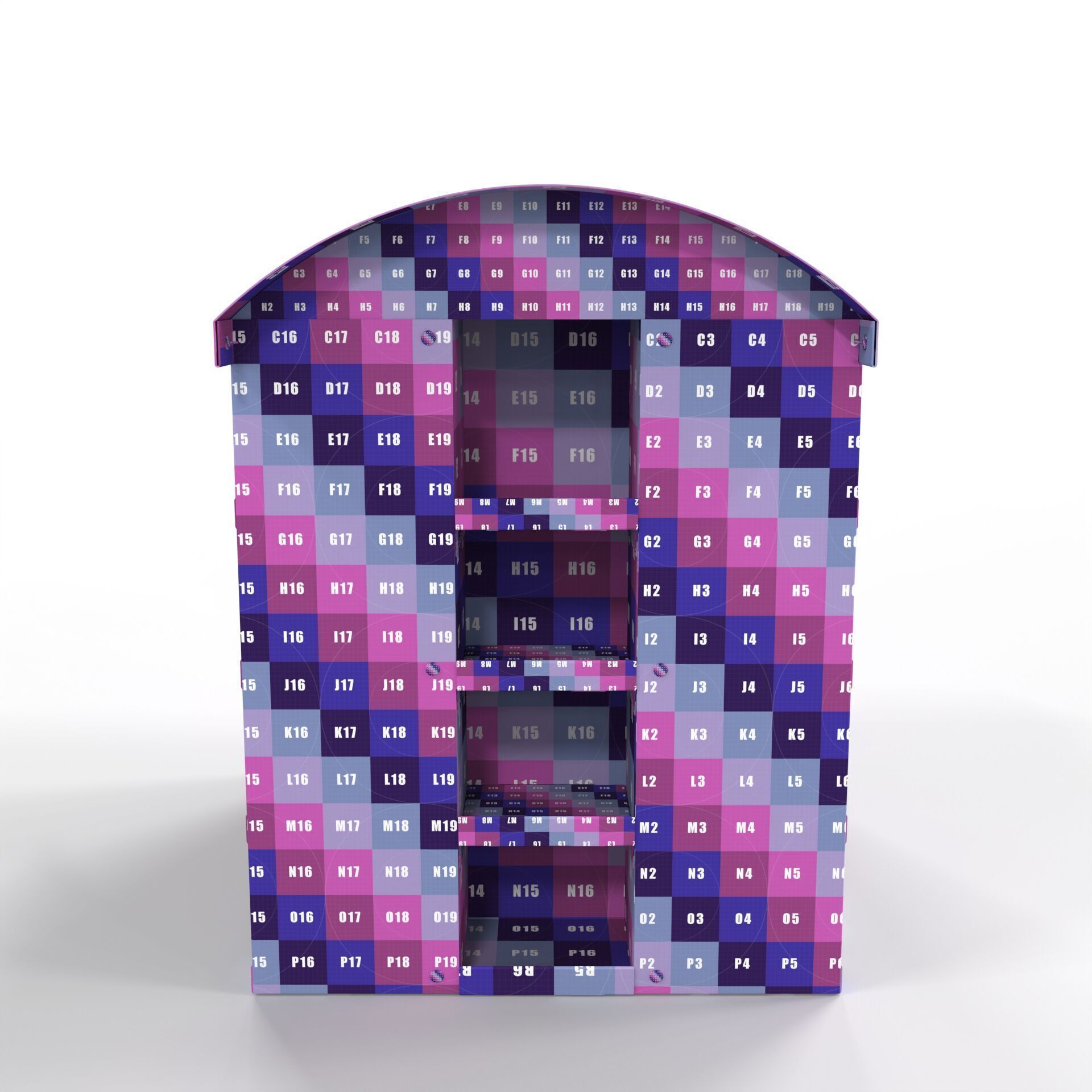 Point of Sale Cardboard Display Stand Texture_7
