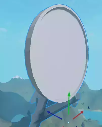 Low-Poly Wheel of Fortune 3D Model