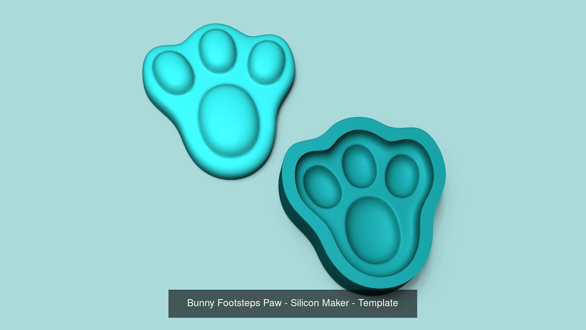 20 Easter Molds - Silicon Molding Maker - Template 3D Model Collection_13