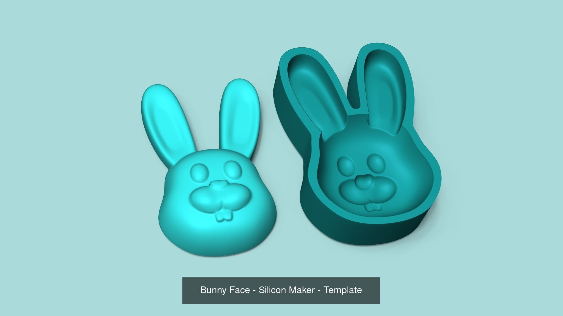20 Easter Molds - Silicon Molding Maker - Template 3D Model Collection_14