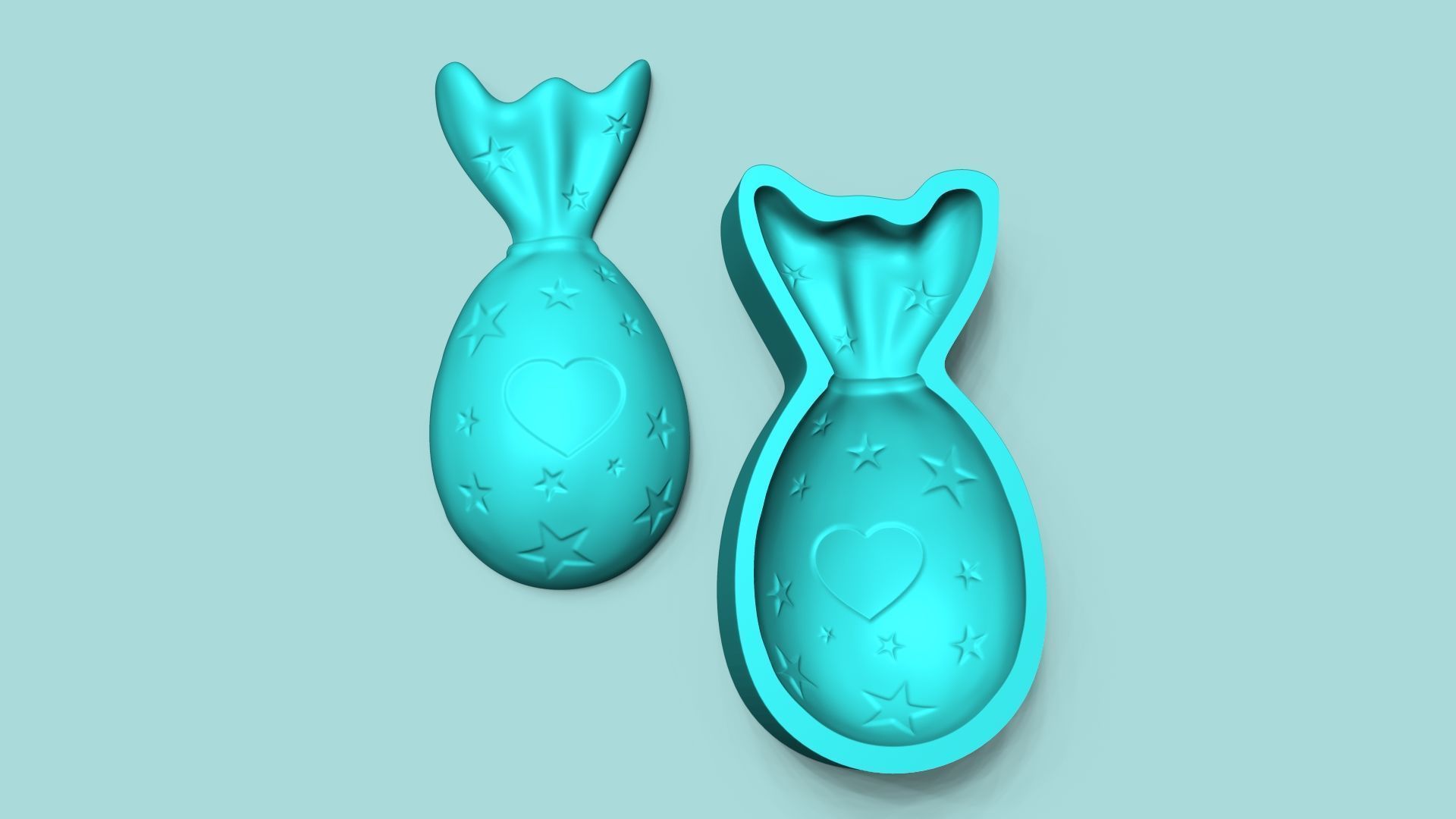 20 Easter Molds - Silicon Molding Maker - Template 3D Model Collection_26