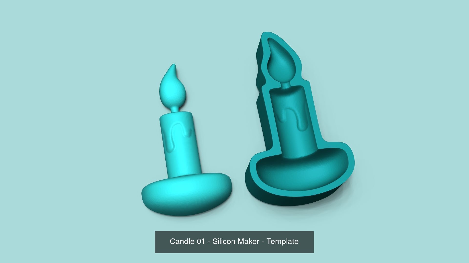 20 Easter Molds - Silicon Molding Maker - Template 3D Model Collection_12