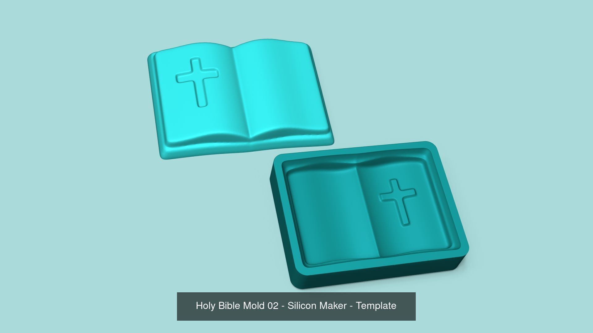 20 Easter Molds - Silicon Molding Maker - Template 3D Model Collection_7