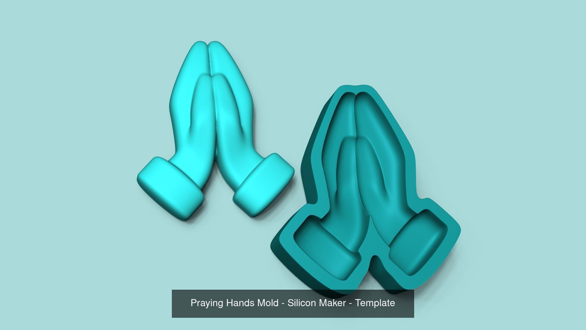 20 Easter Molds - Silicon Molding Maker - Template 3D Model Collection_5
