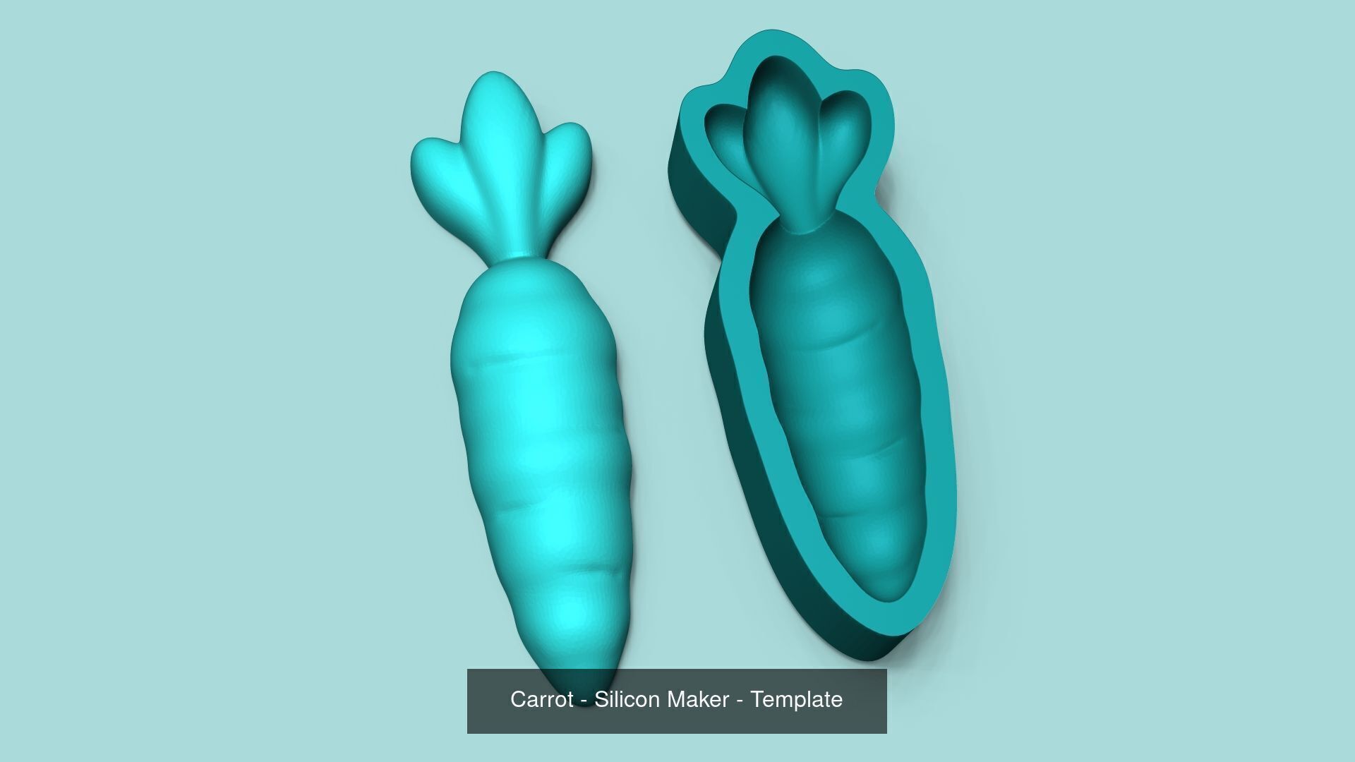 20 Easter Molds - Silicon Molding Maker - Template 3D Model Collection_10