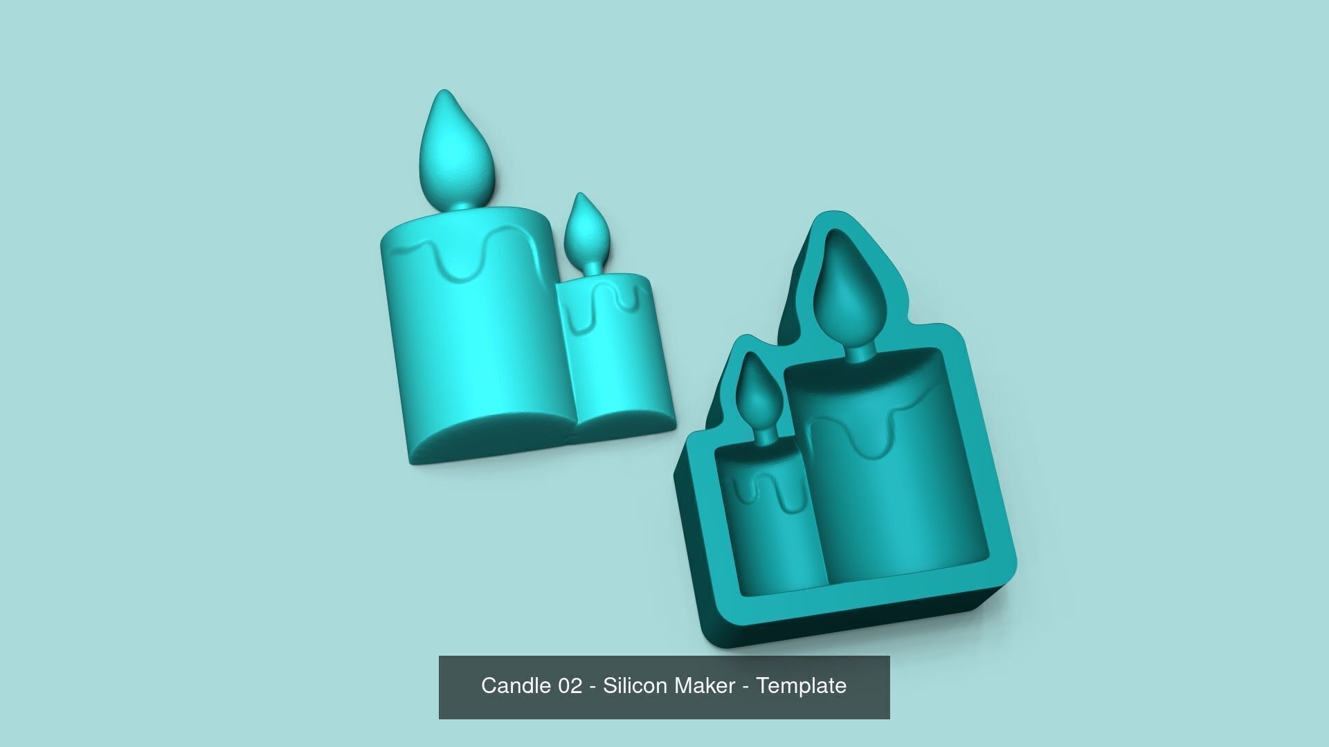 20 Easter Molds - Silicon Molding Maker - Template 3D Model Collection_11