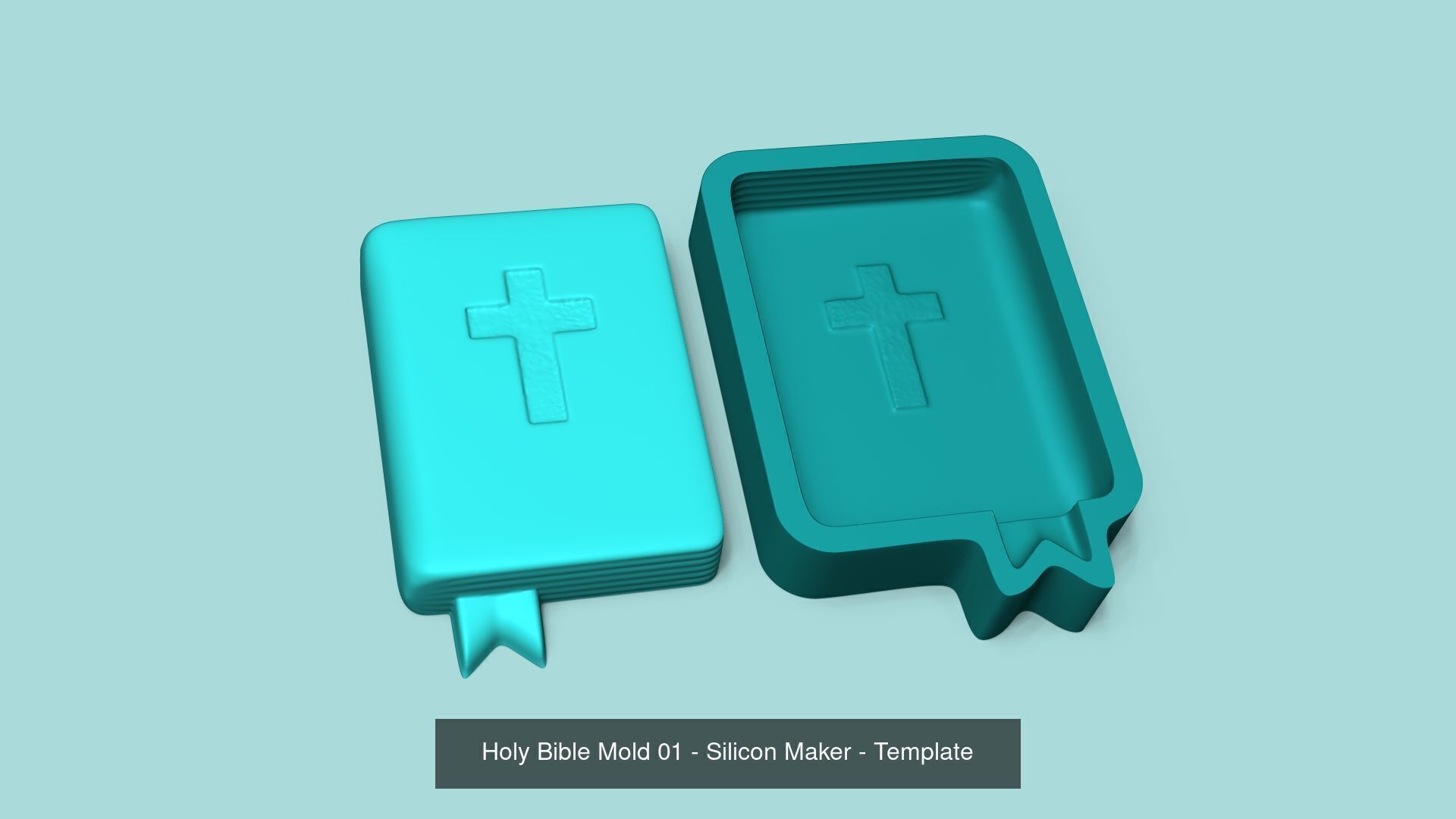 20 Easter Molds - Silicon Molding Maker - Template 3D Model Collection_8