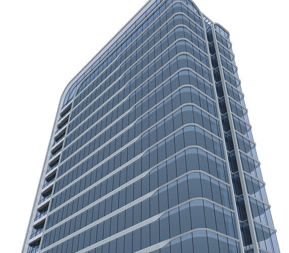 Residential Building 3D model 3