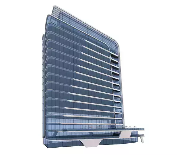 Residential Building 3D model
