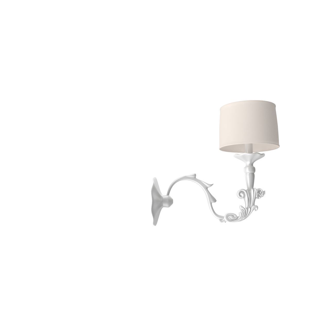 Wall Lamp B Free 3D model_9