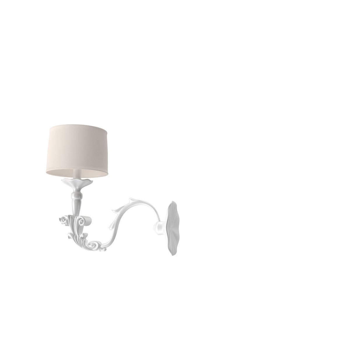 Wall Lamp B Free 3D model_24