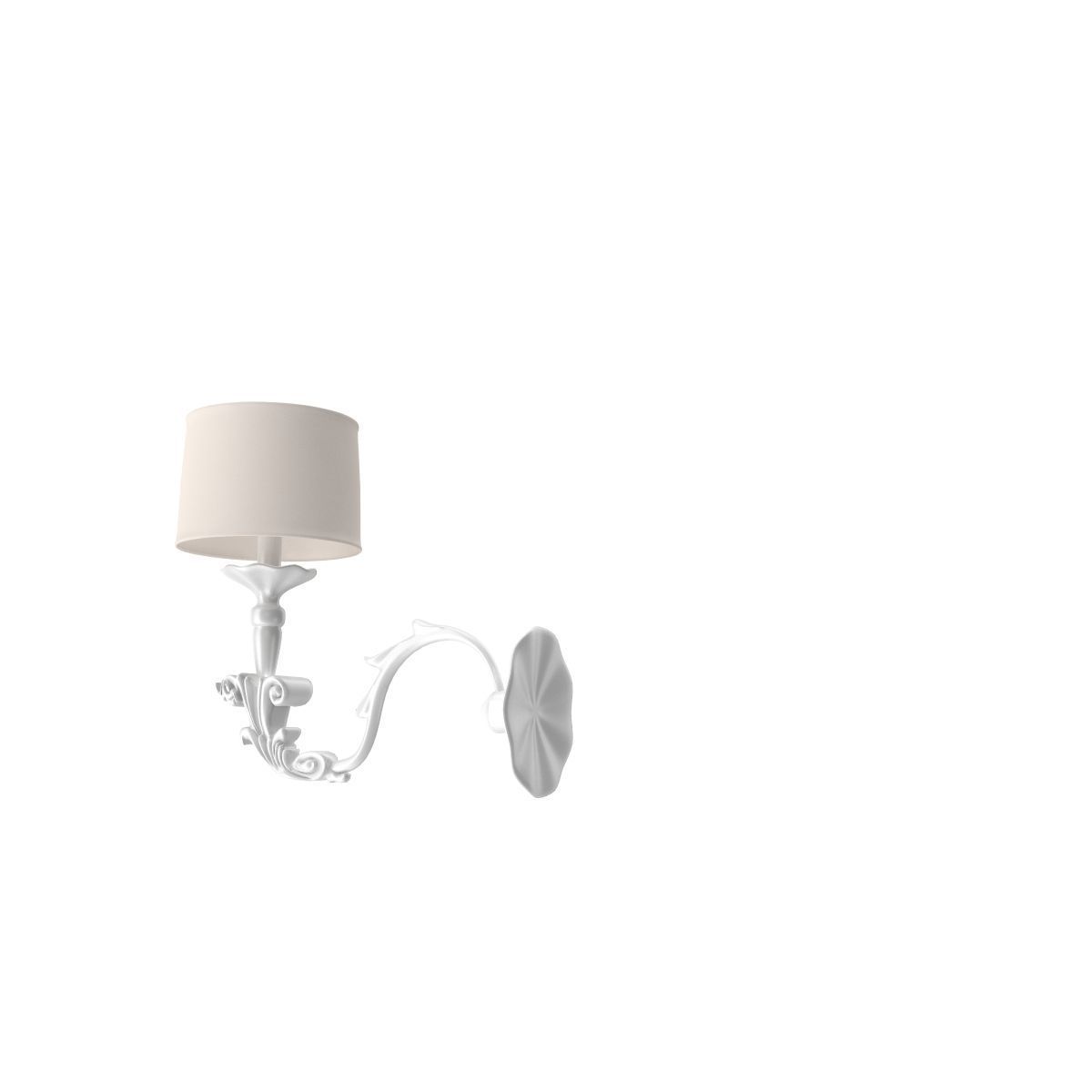 Wall Lamp B Free 3D model_23